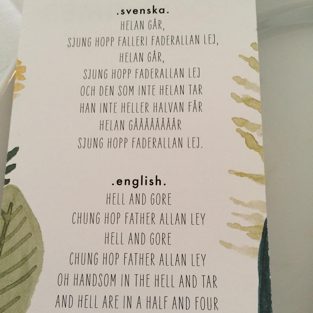 ikea instructions for the schnapps amuse bouche