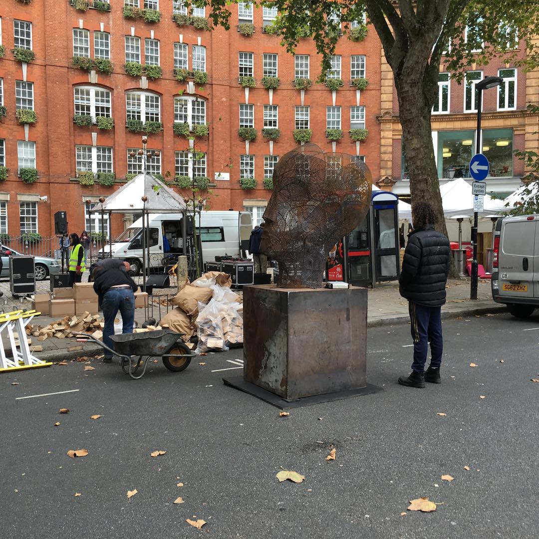 Weird art stuff happening on store street