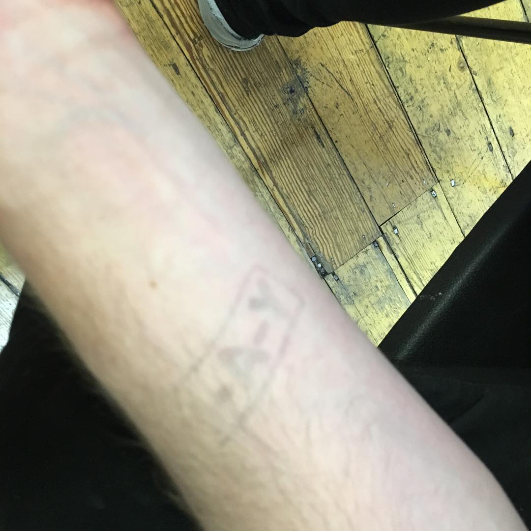 When coworkers still have Saturday nights tramp stamp