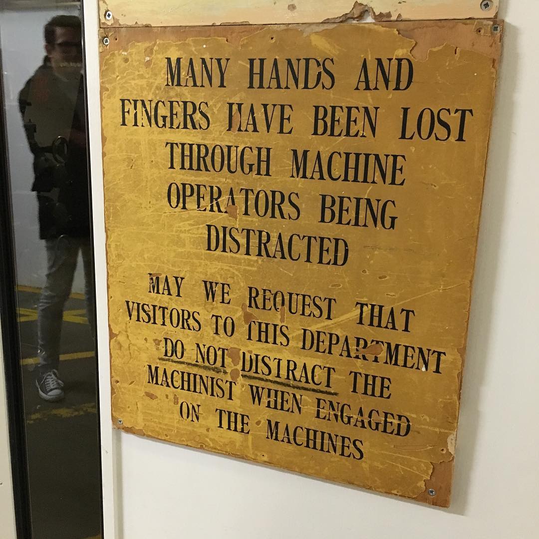 The basement machine rooms