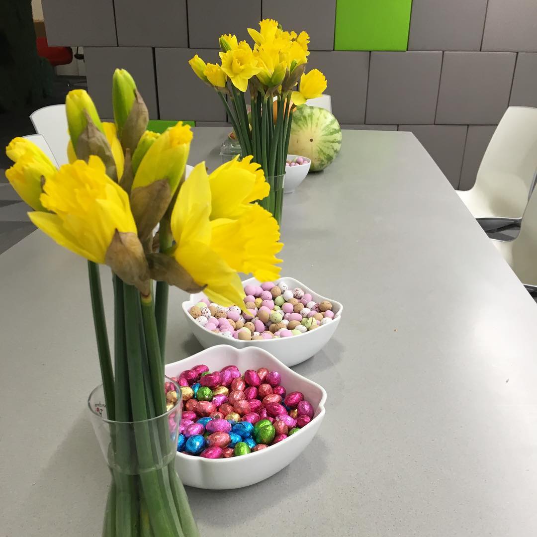 Ready for spring and at Millennial Media this afternoon