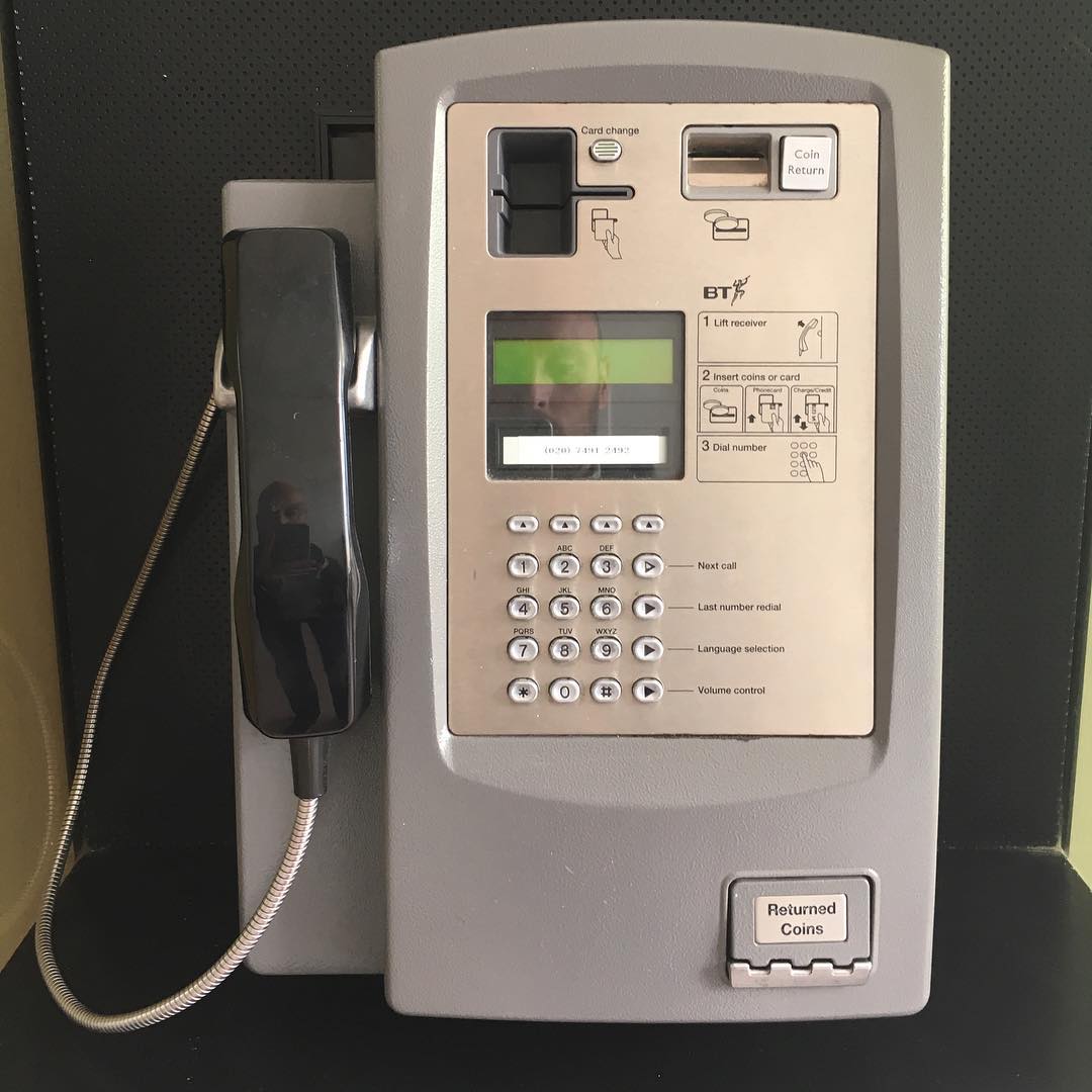 Long time since I've seen one of these! I wouldn't even remember a number to cal anyone anymore. I'm surprised they even have pay phones anymore