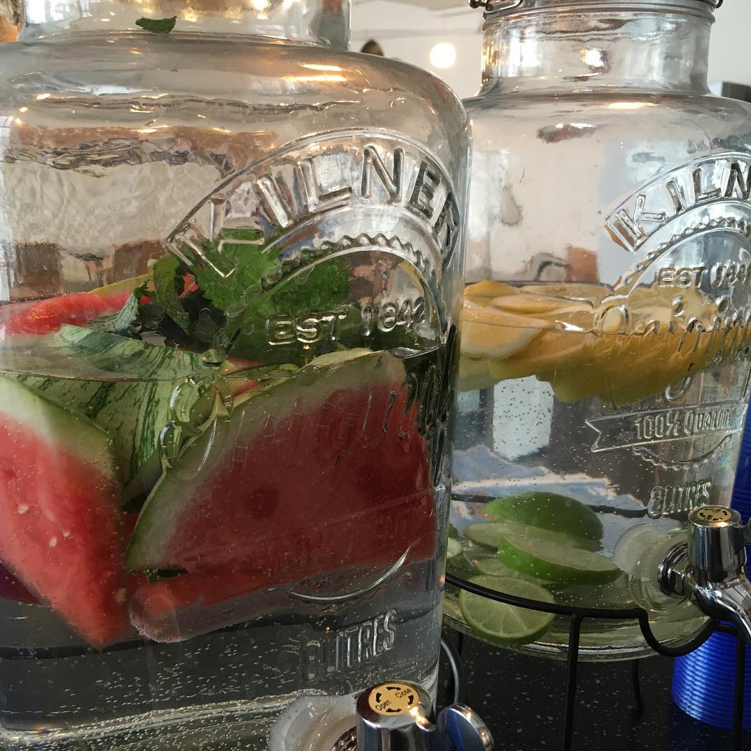 I can't decide what fruity water to have this morning. Decisions decisions