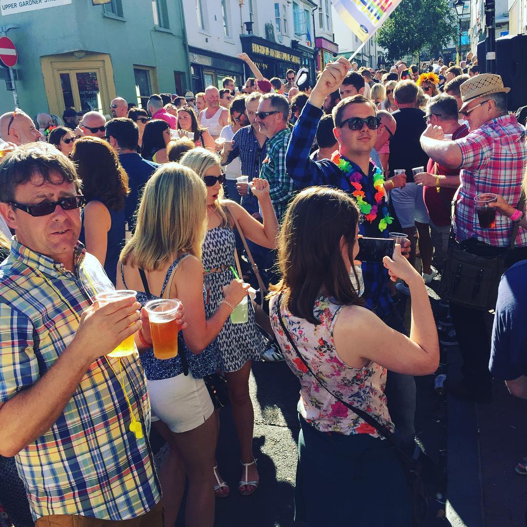 Street party in full effect