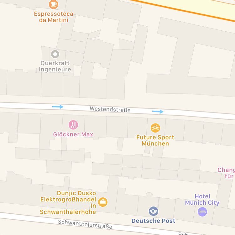 Best name of a road ever! Westendstrasse