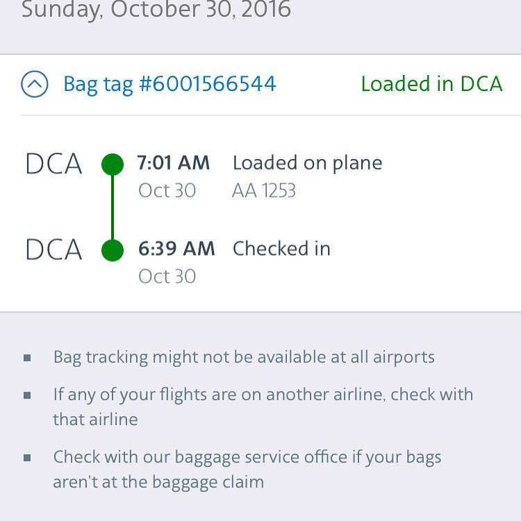 BA really need to up their game on the app front. AA let you know where to pick up your bags and let you track them too