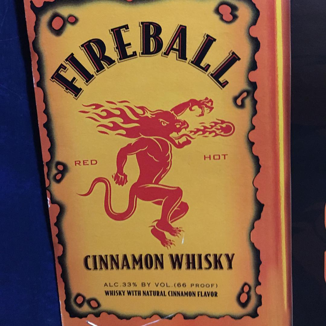 After all these years of not drinking whisky but saying yes to shots of fireball this has made my head spin