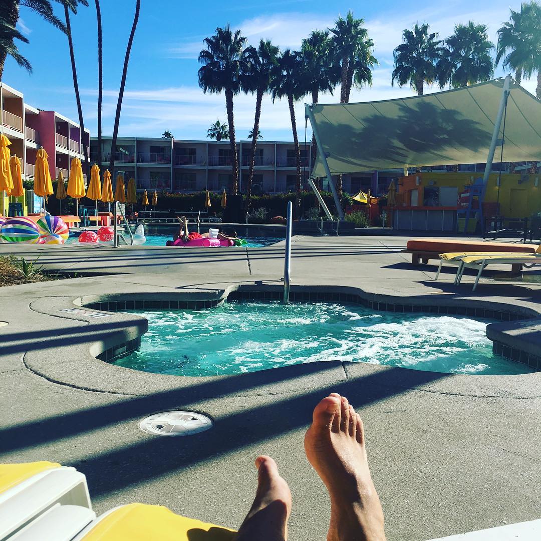 Last day by the pool for a while. Minneapolis bound later today where I'm not expecting to need to break out the sun tan lotion