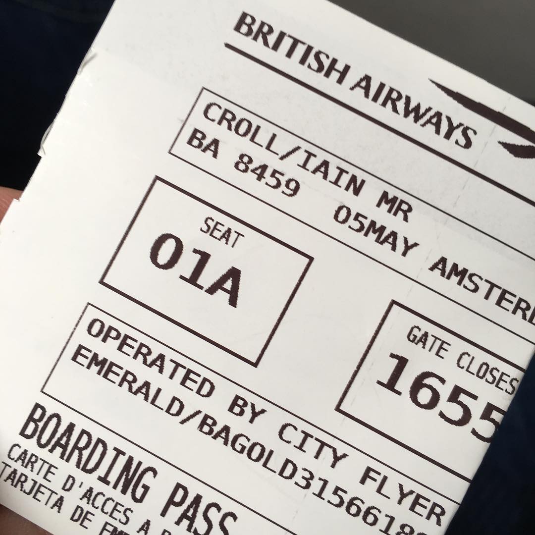 Thanks for the upgrade BA 😀✈️