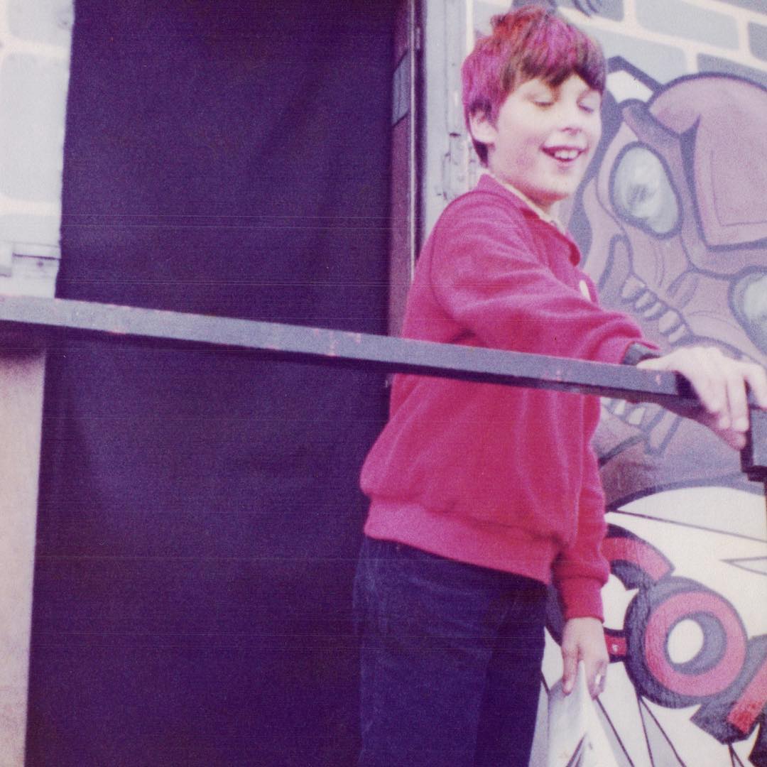 to 1982 at Dunoon Festival when I still had hair and decided matching it to my clothes was cool. Seriously