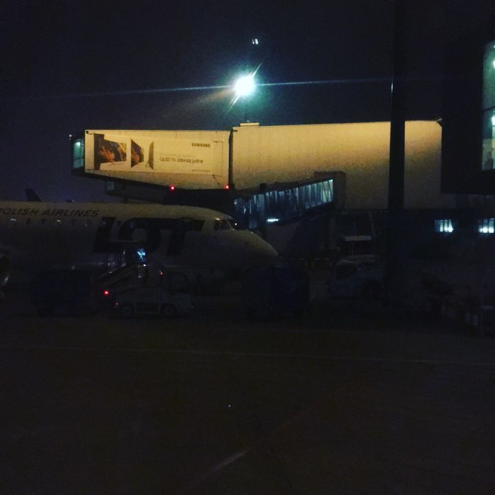 Flying visit. Well transfer actually