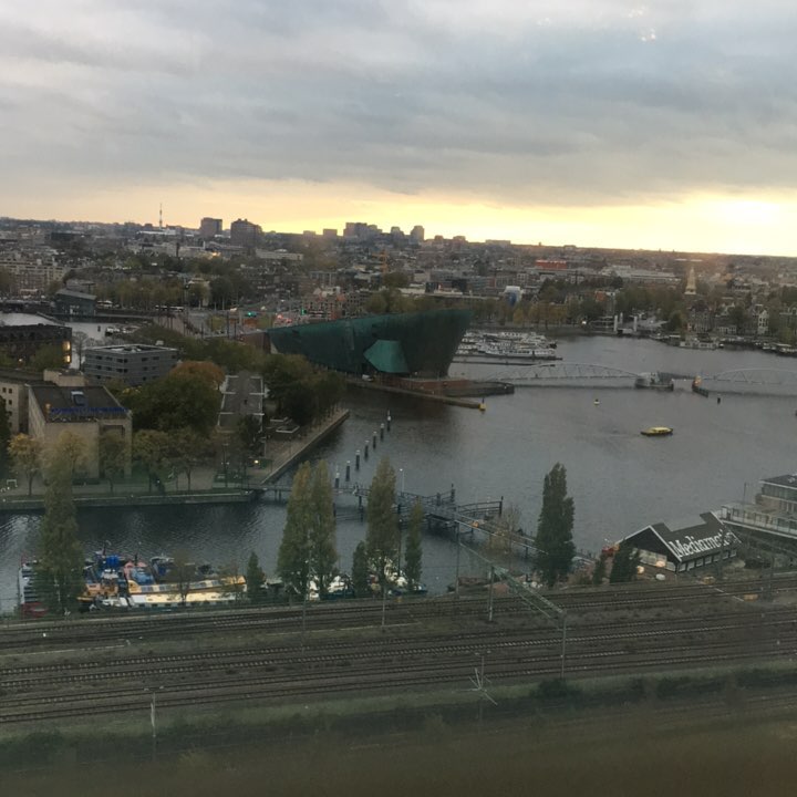 Lovely evening in Amsterdam 😁