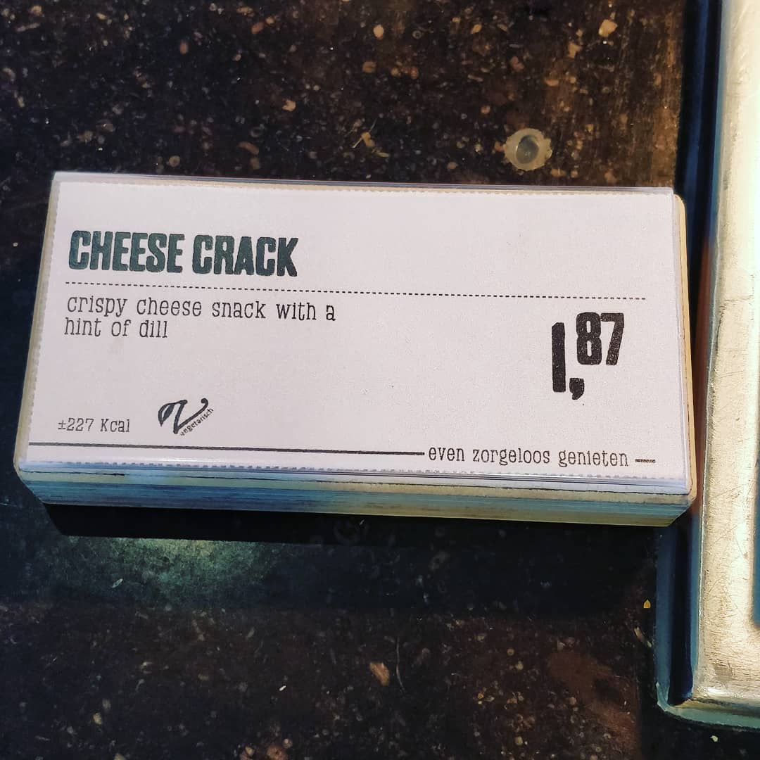 Cheese crack sounds totally appetising right? That's lunch sorted