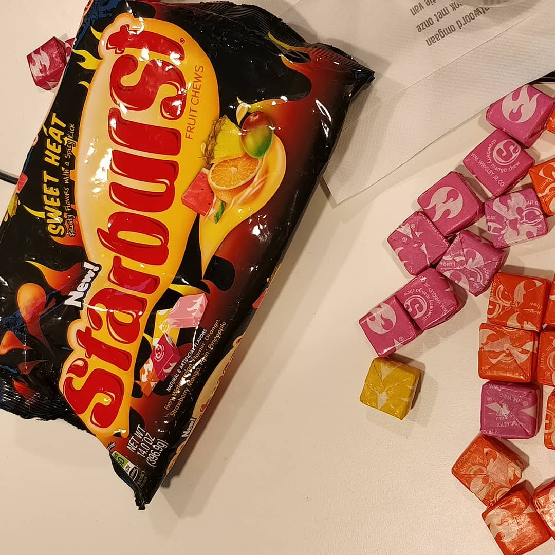 New favourite American sweets. The chilli kick after a couple of seconds is insane