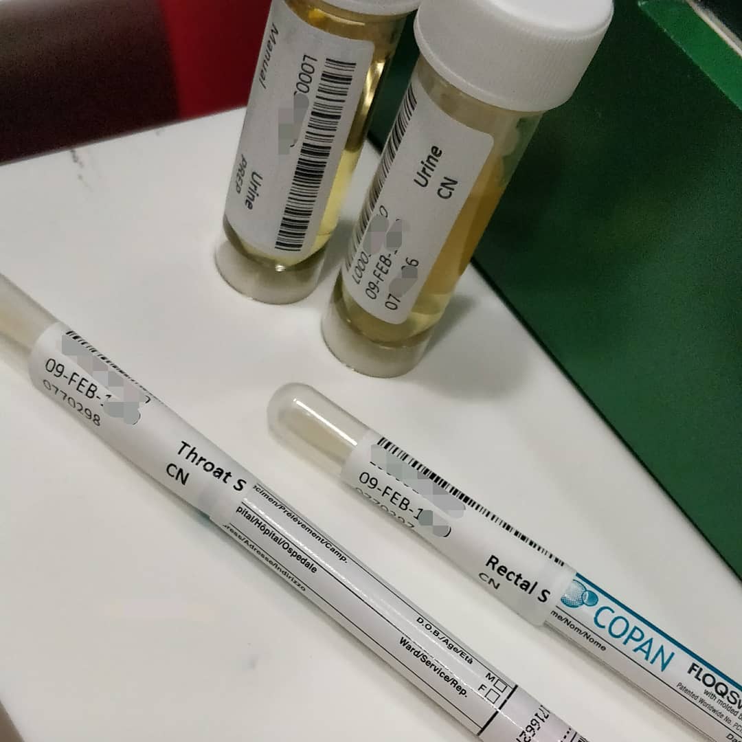 Time for a check up. Results by text later in the day