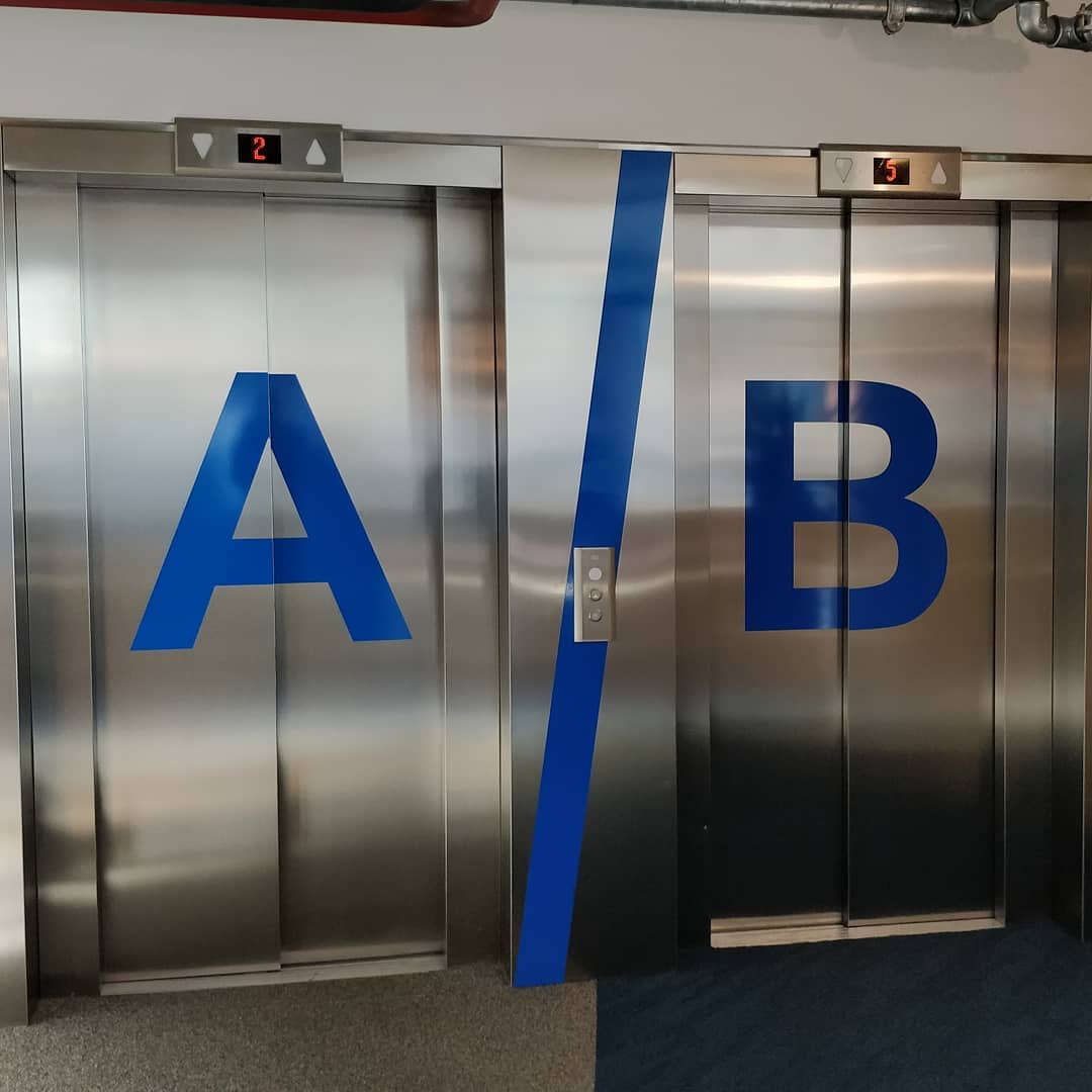 At Optimizely offices in Amsterdam. They are taking A/B testing to the extreme
