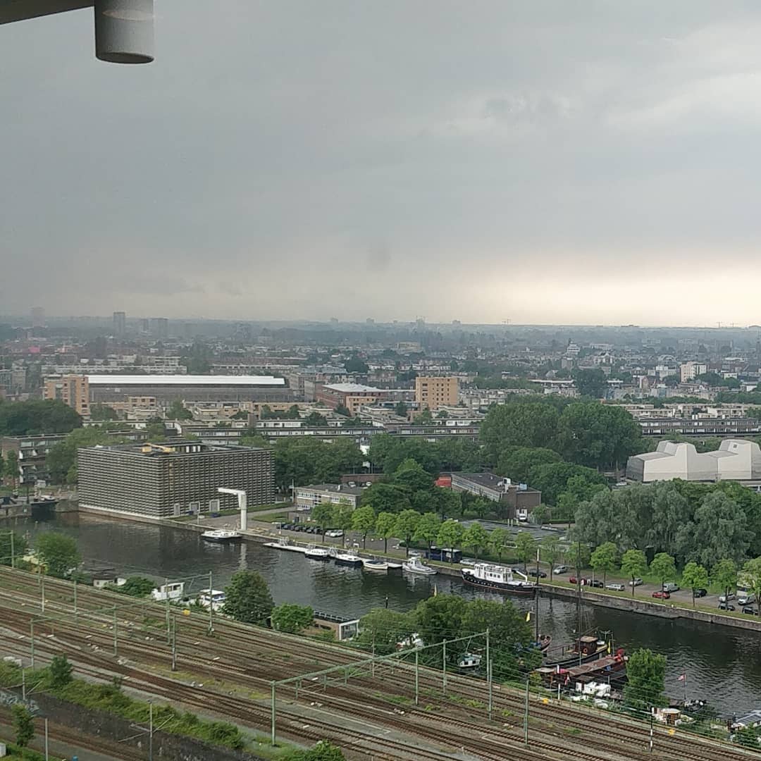 I think it might be about to rain here in Amsterdam (image 1 of 2)