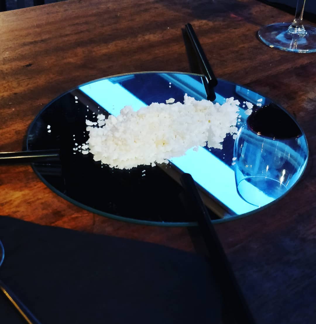So the chef sent this