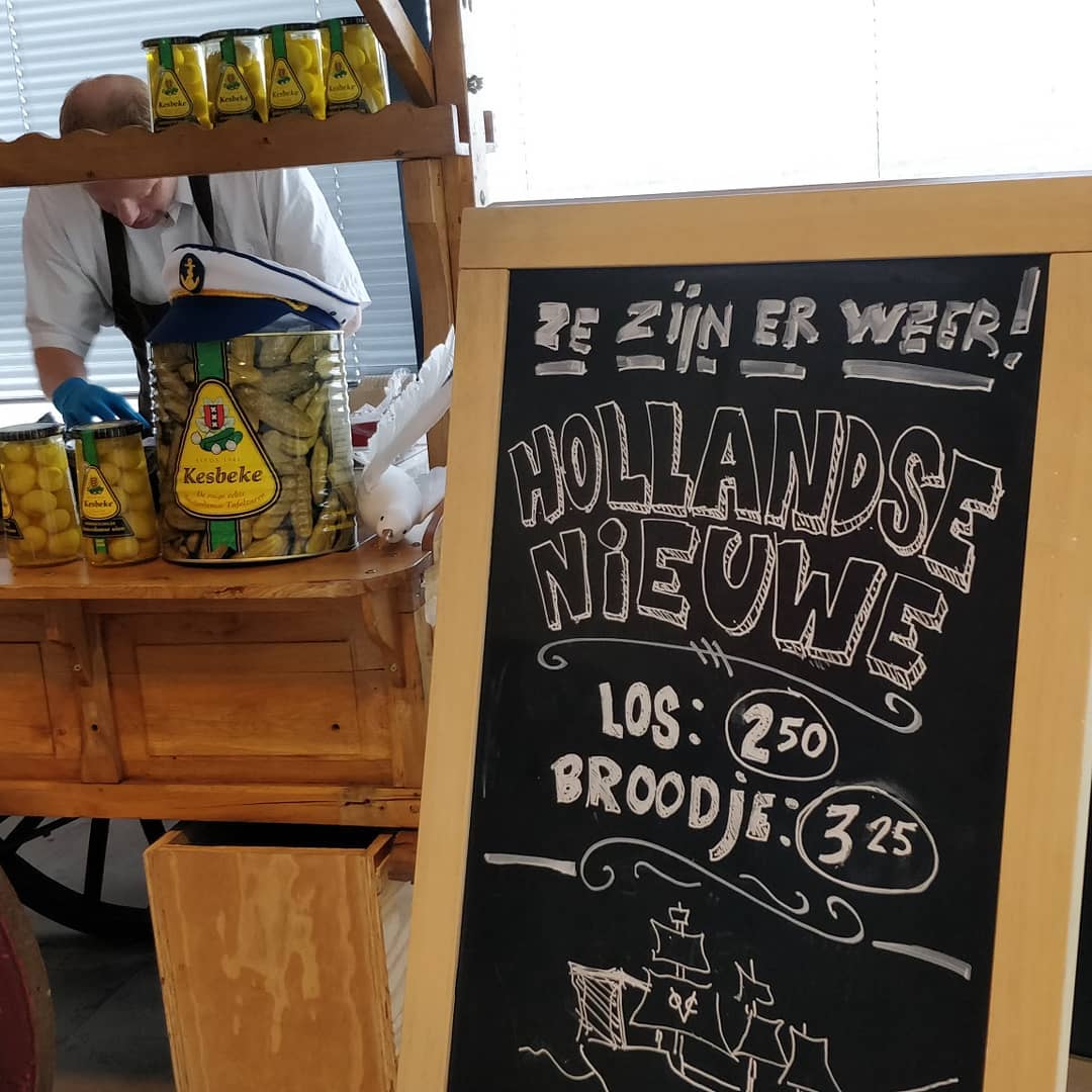 Herring for lunch today. Typically Dutch I'm led to believe 😁 (image 1 of 2)