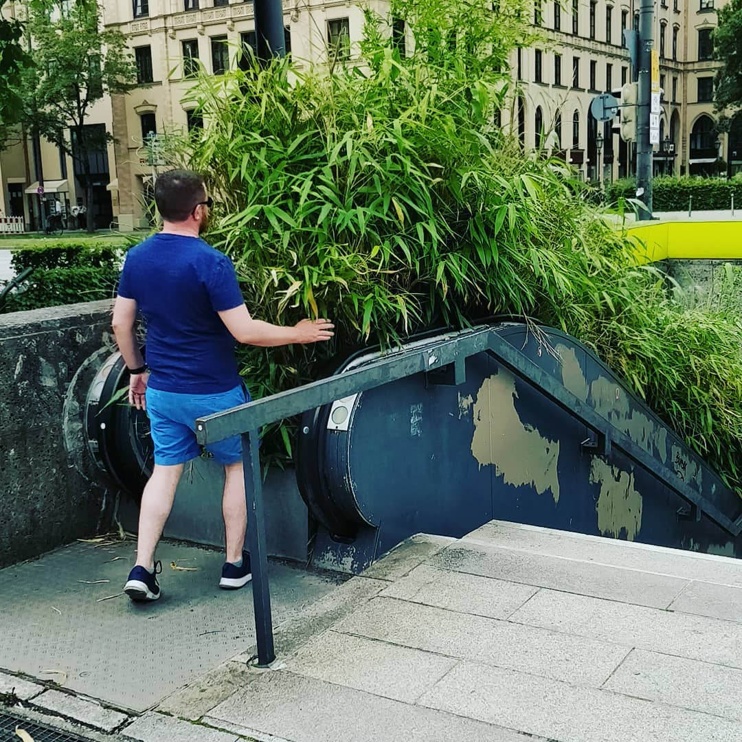 Going down in Munich