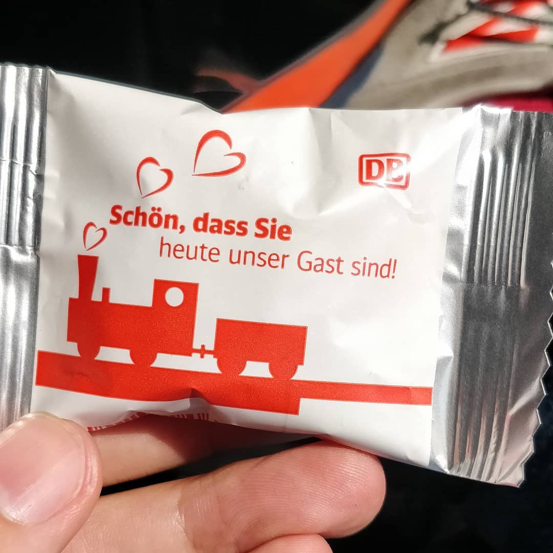 Loving g the sweets and biscuits they keep handing out on DB.