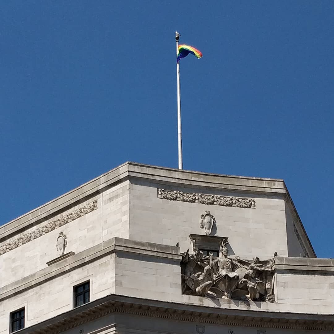 London still being proud. #pridemonth #PrideMatters #loveislove
