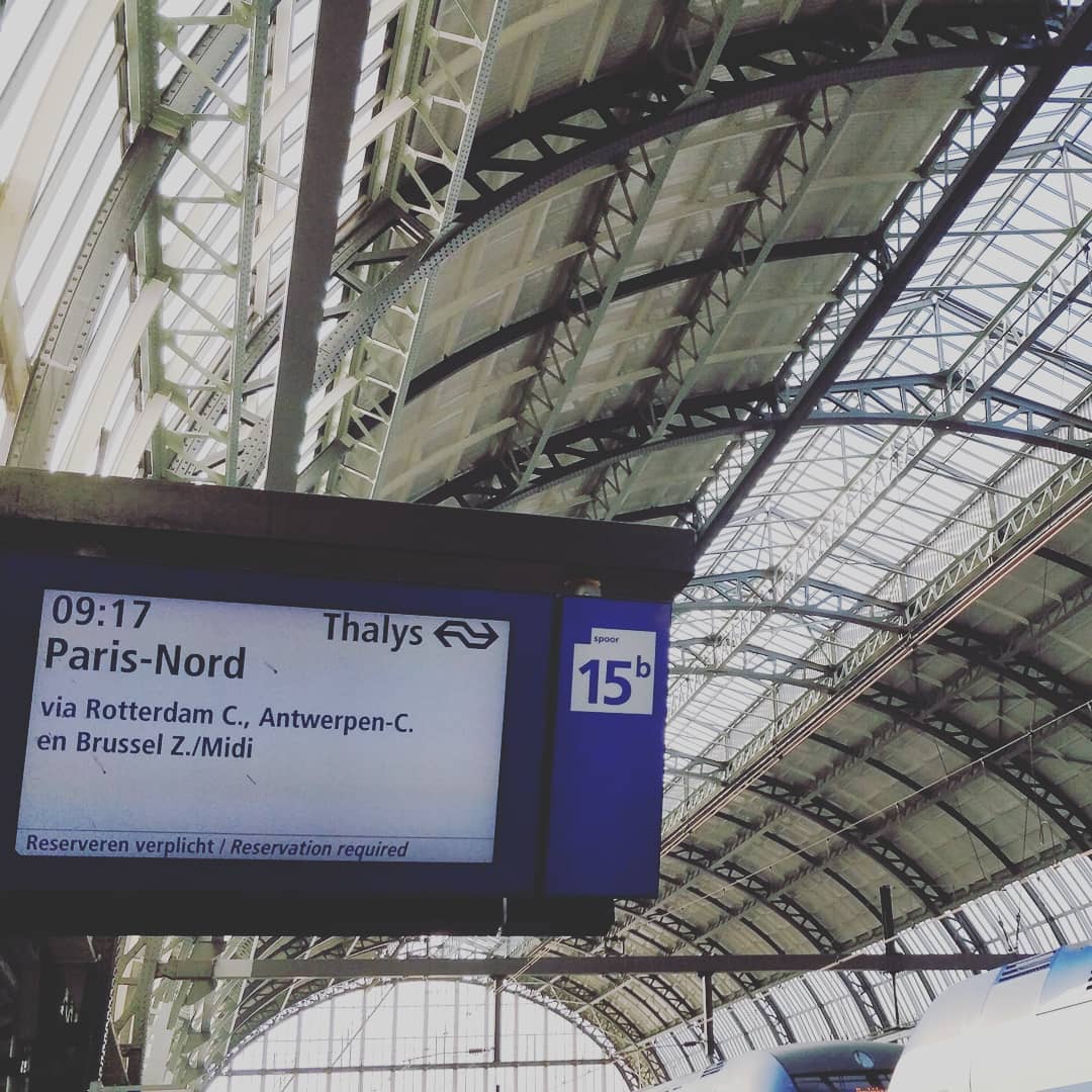 Gay Paris here we come.
