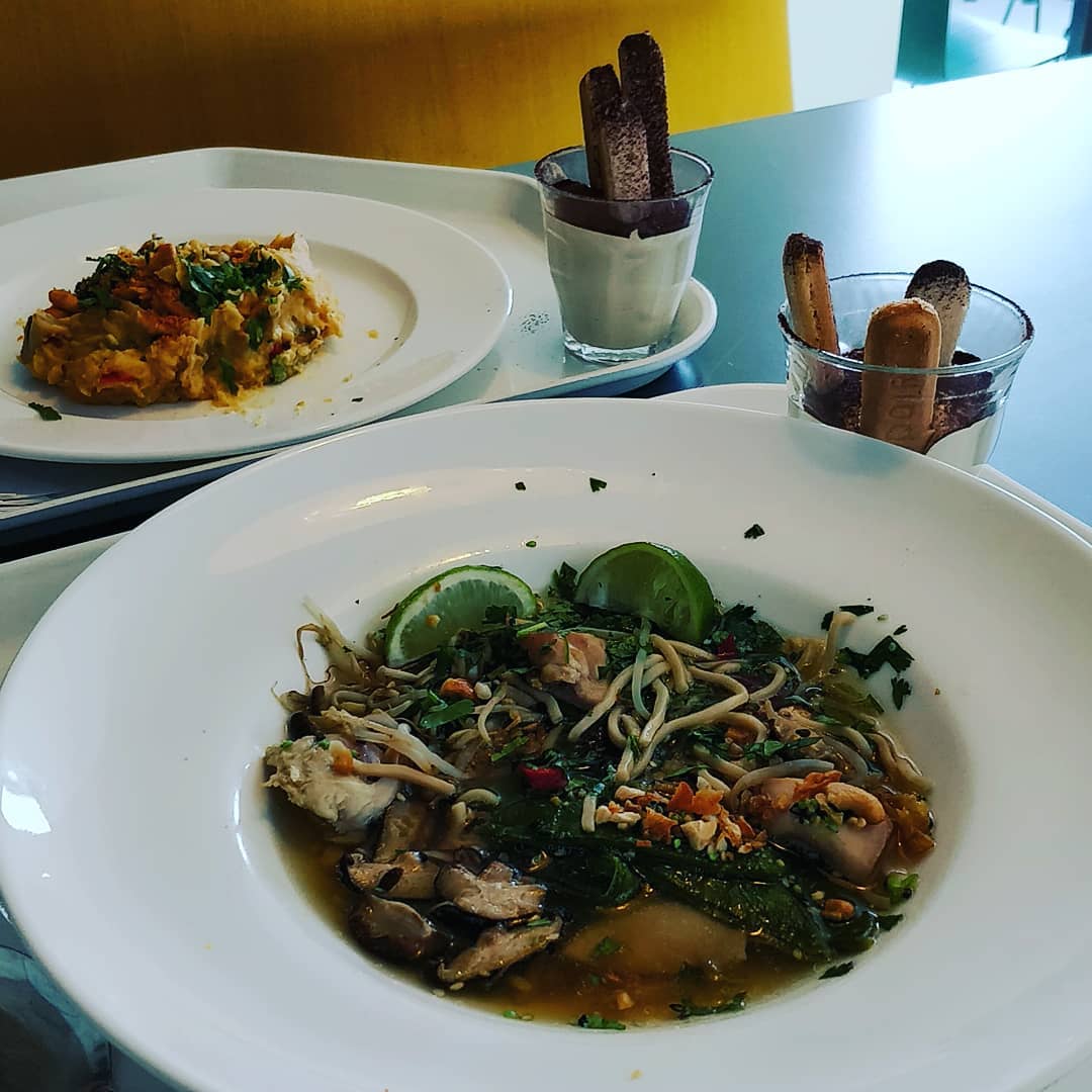 Delicious lunch at @travixlife today