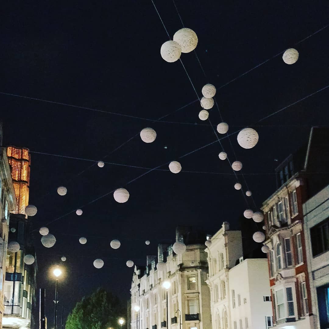 Oxford Street rocking the same Christmas lights again. They are getting their money's worth.