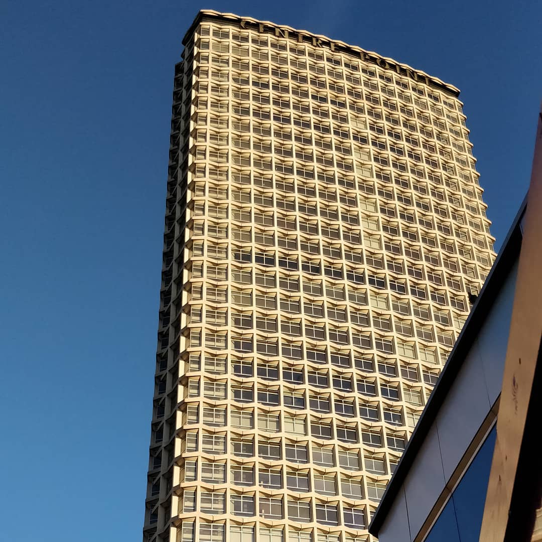 Blue skies and sunshine
