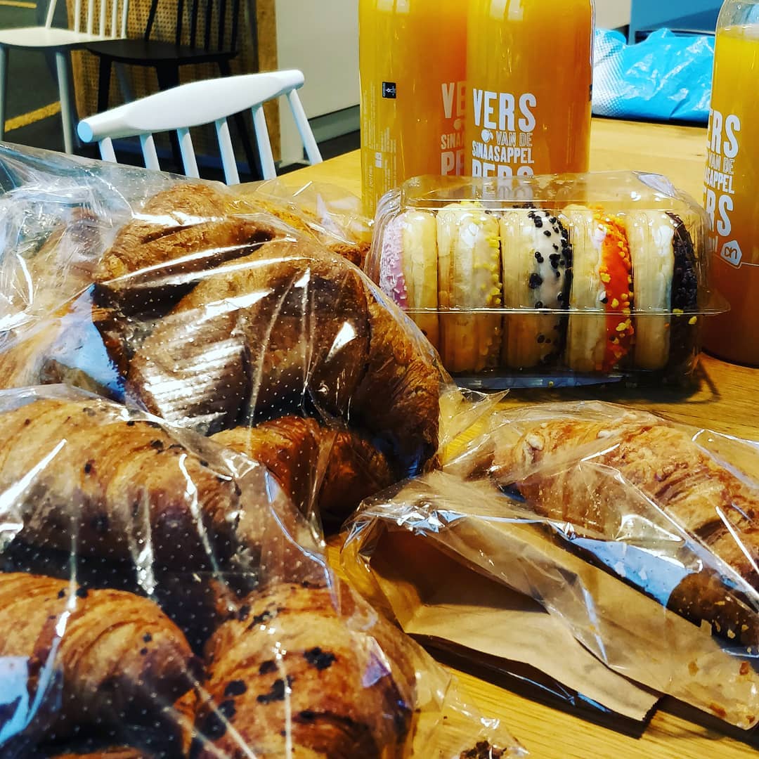 The morning after the day before.