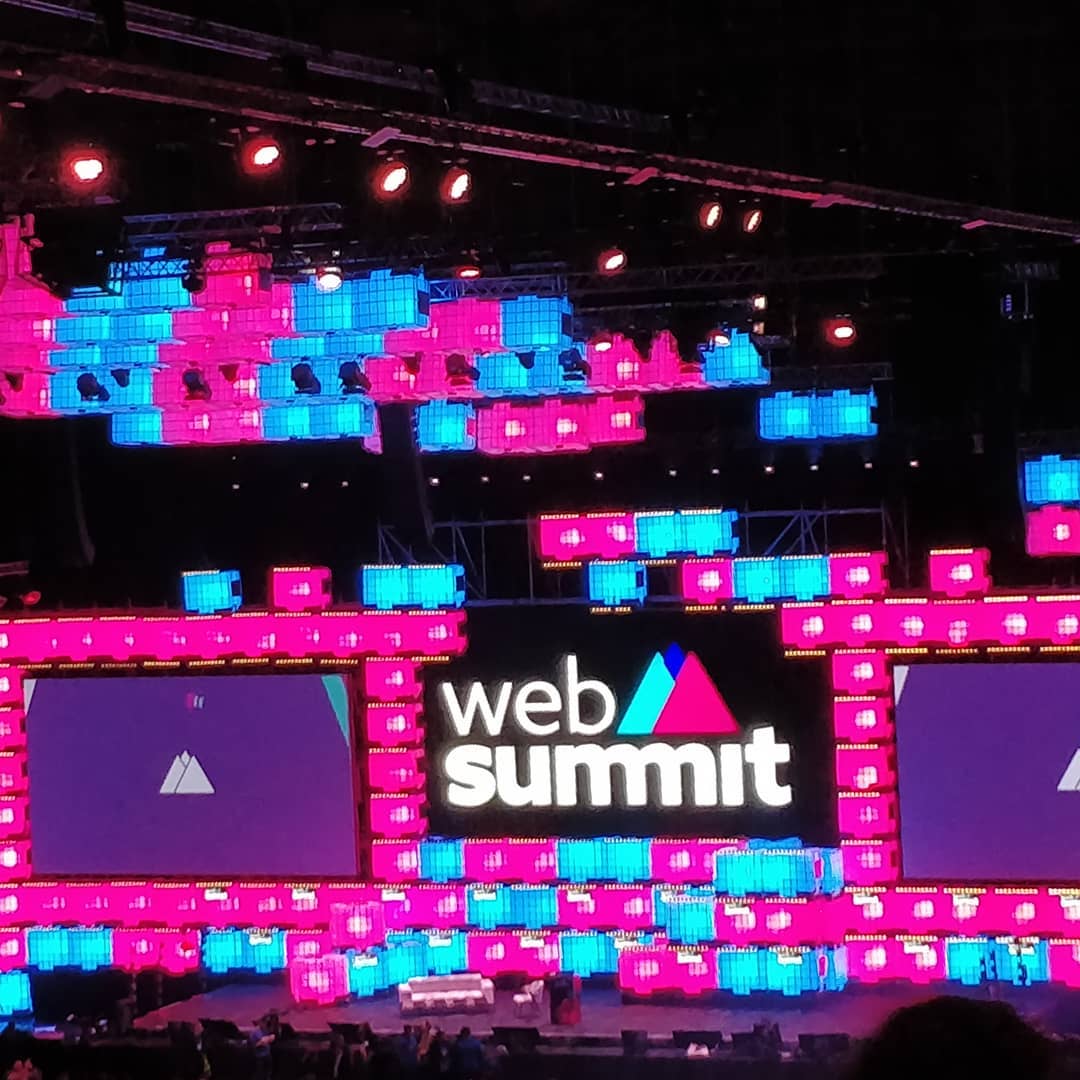Seems a lot of people for a conference. #websummit2018