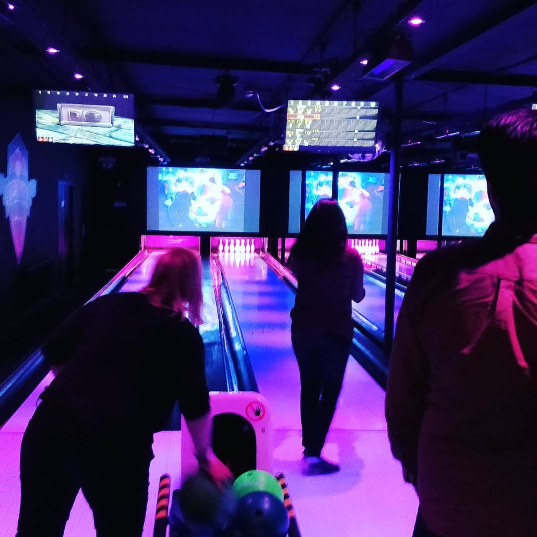 Team bowling! 🎳