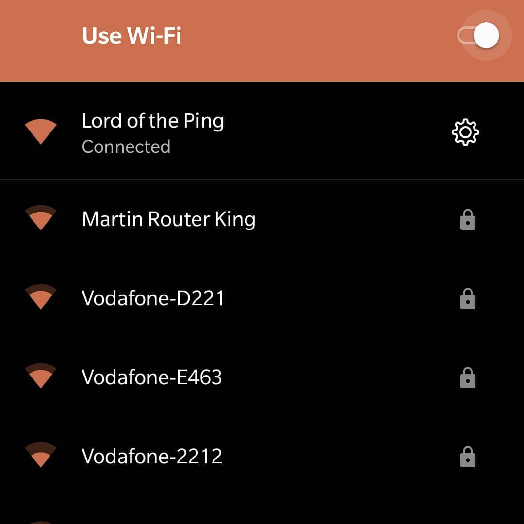 Strong WiFi network naming