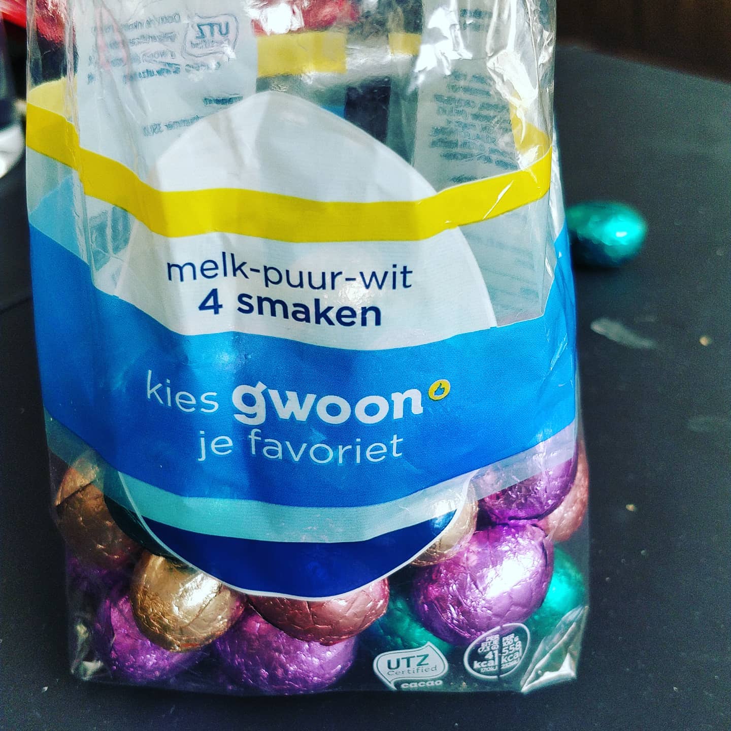 Working my way through the Easter chocolate