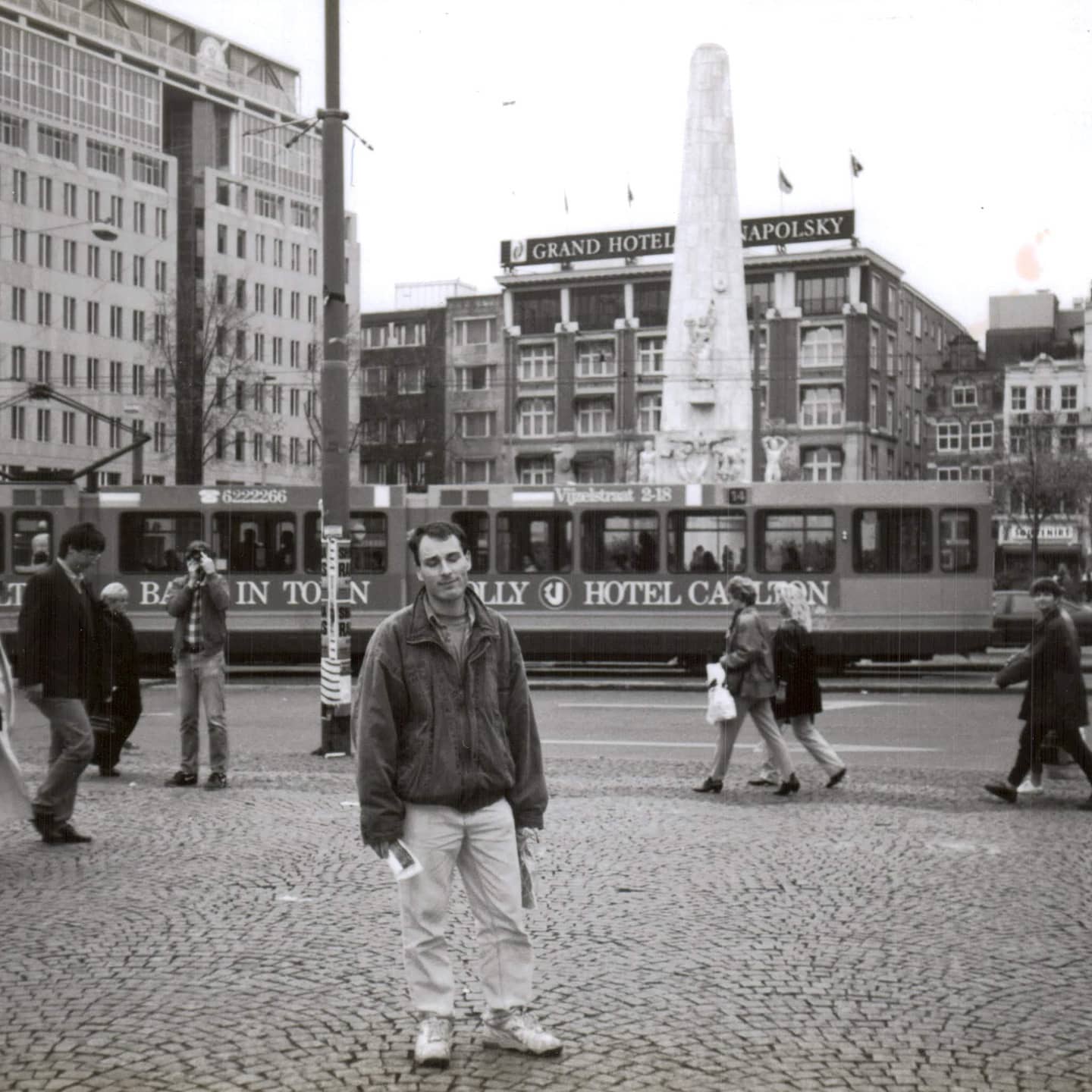 Throwback to when I was just a tourist in Amsterdam and not a resident. Despite it being black and white it's not * that * old! Guess the year;) ? ? #tbt #stayathome #loveislove #instadaily #instaphotography #lovehasnogender #throwbackthursday #lgtbq #instagood #instathursday #lgbtcommunity #gaymen #queerlove #instagay #gaystagram #love #lovewins #amsterdam #blackandwhite