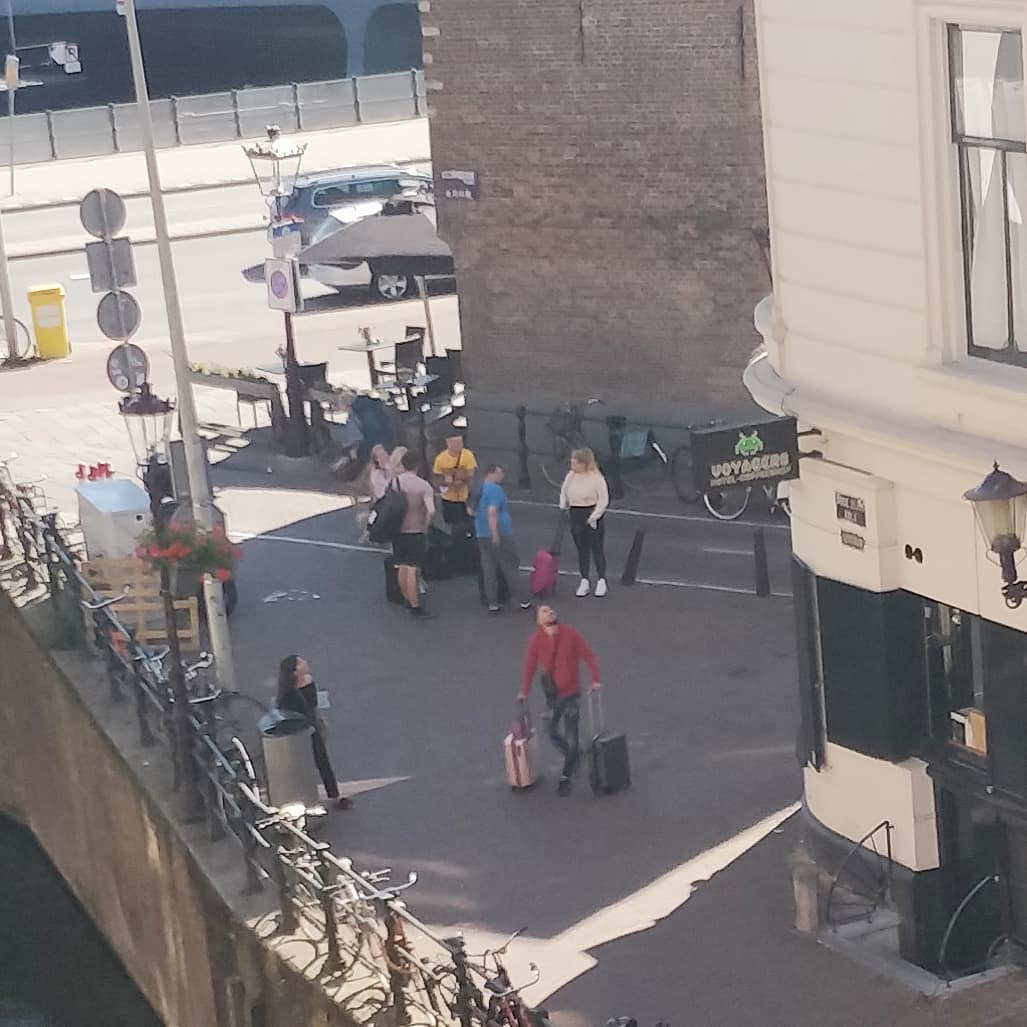 Tourists are definitely back in town.