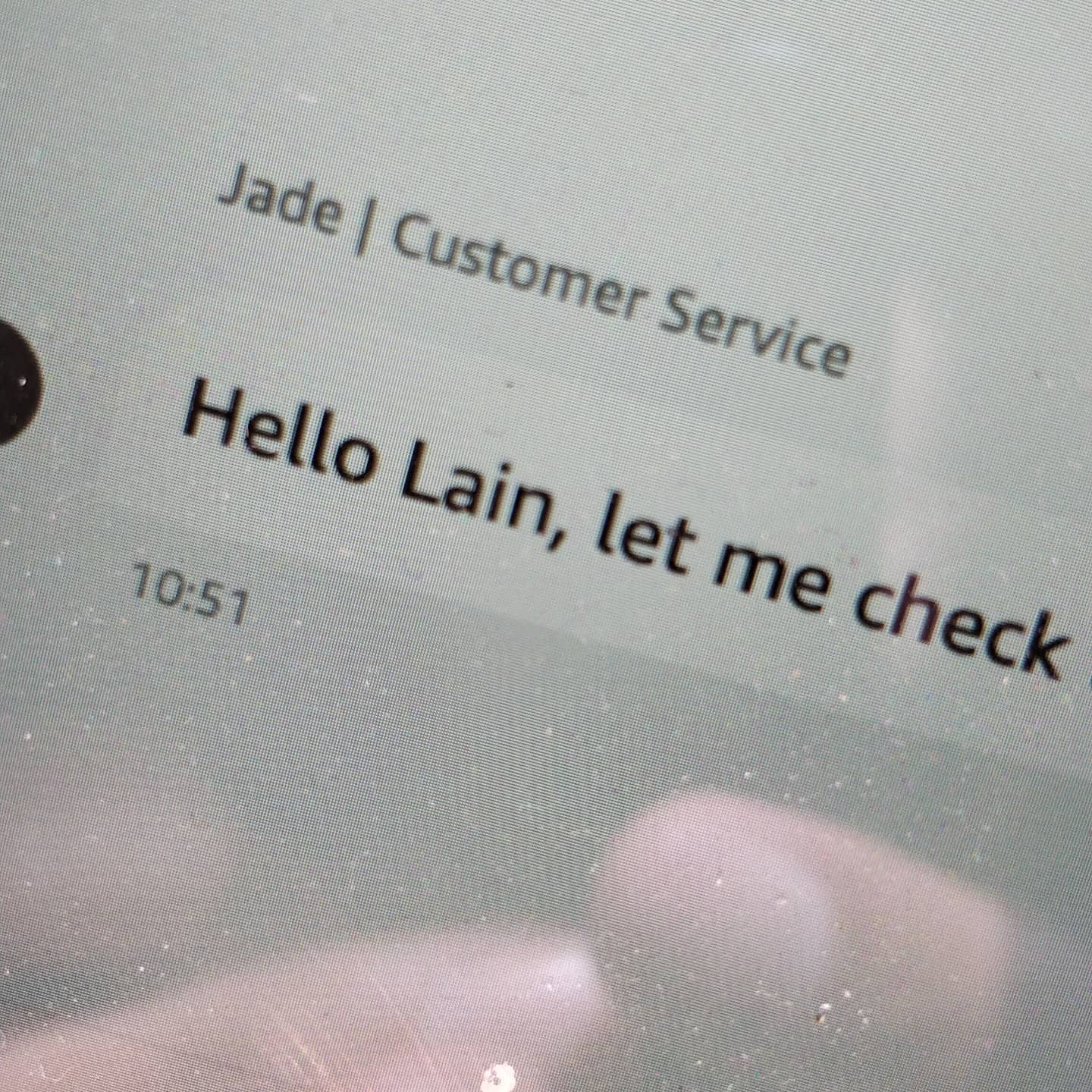 Lain. Reminds me of that time I started working at a bowling alley and everyone thought it was hilarious that a person named Lain would work there.