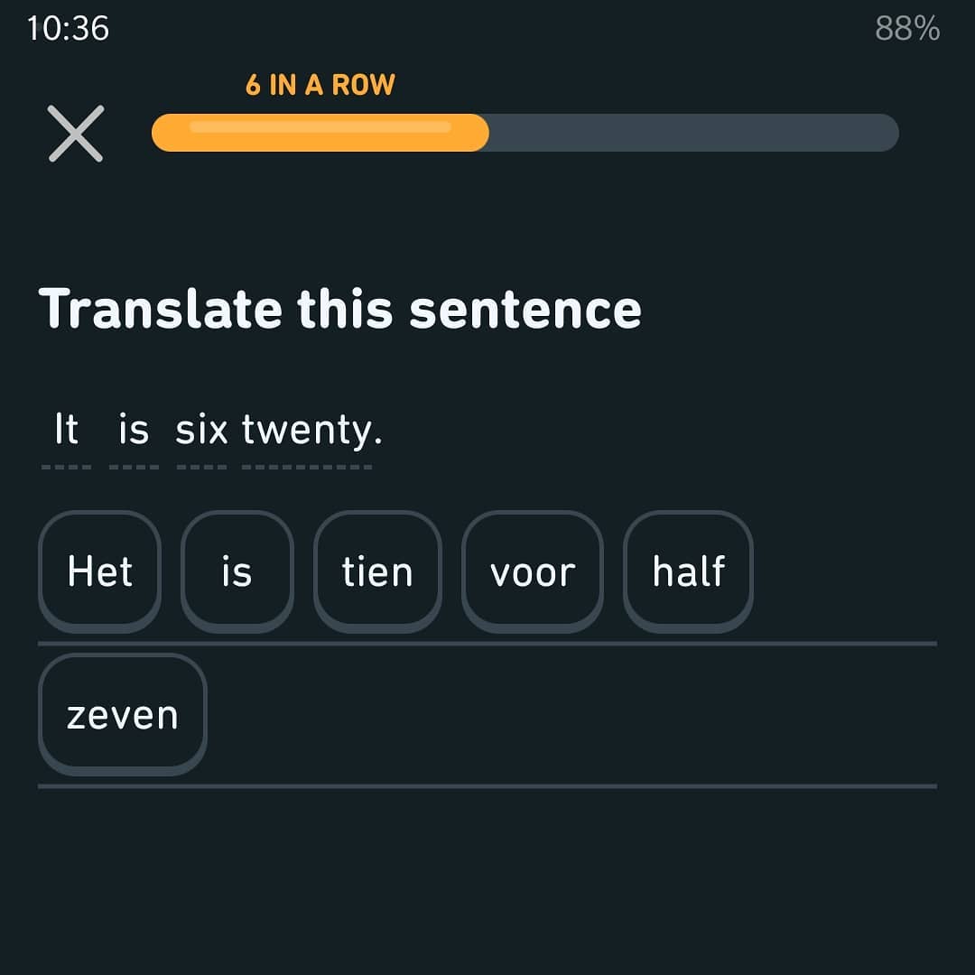 This will never not be mind bogglingly complex for me. De tijd in het Nederlands…