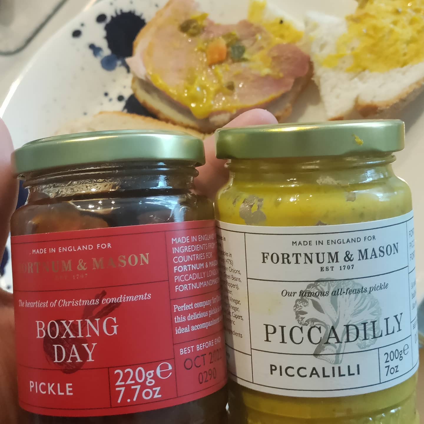 Turkey and ham need very different condiments on boxing Day.