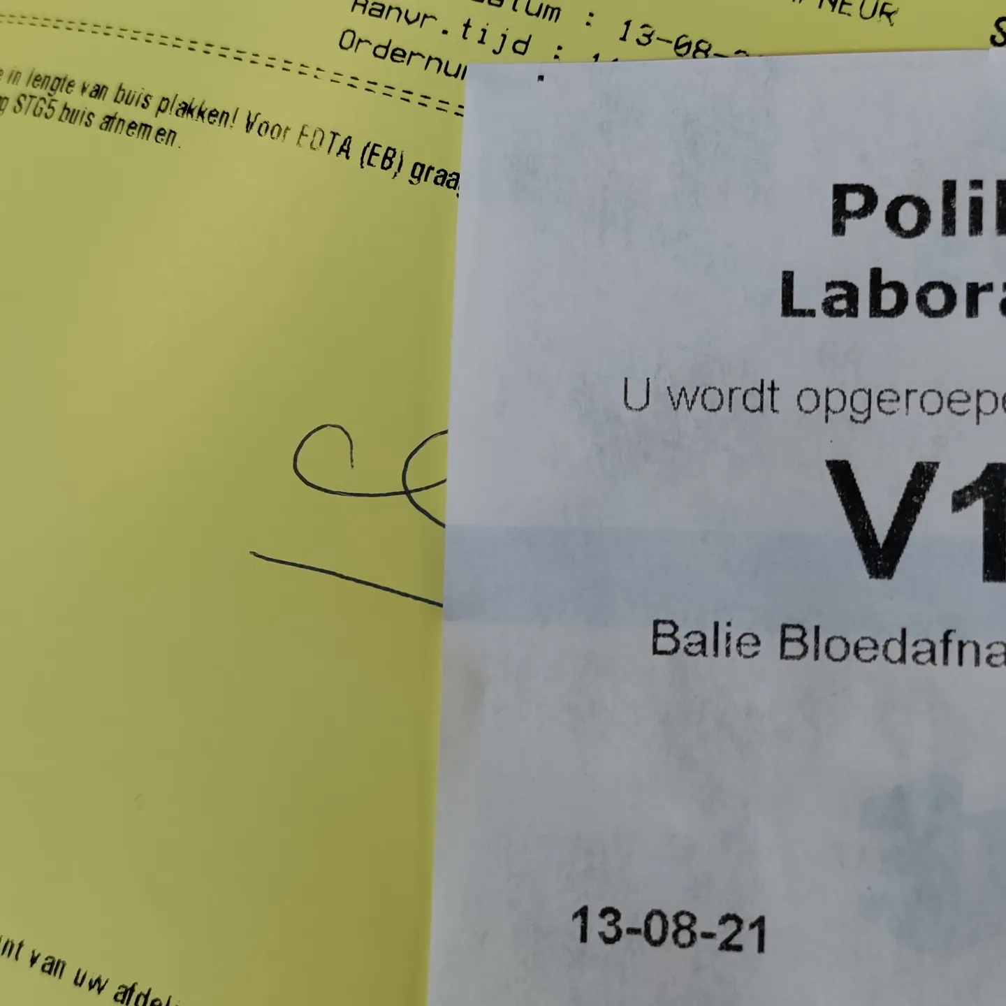 Hopefully the final blood tests and I get the all clear from last year's 'incident'