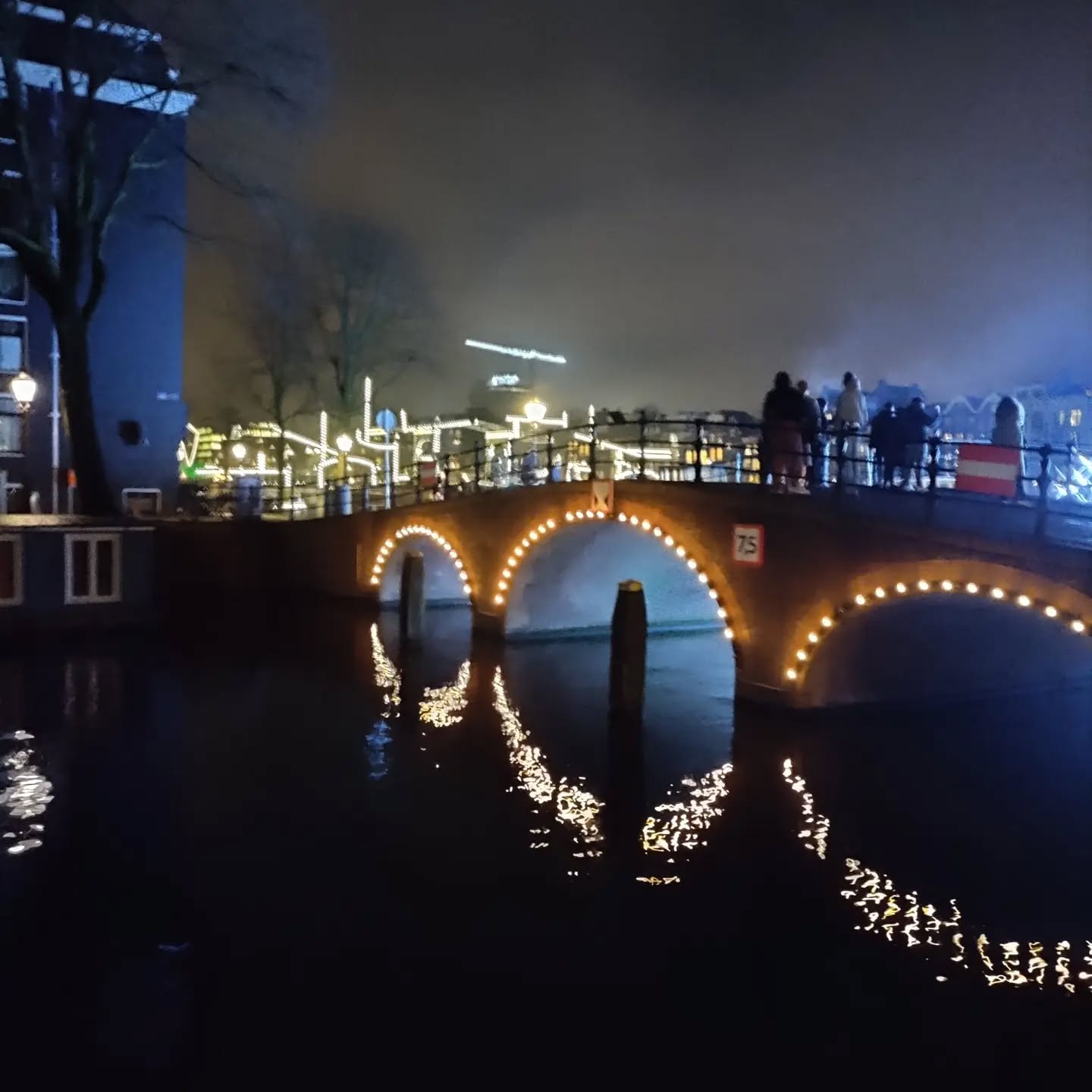 Did some more of the lights dotted around Amsterdam for light festival. If they look…