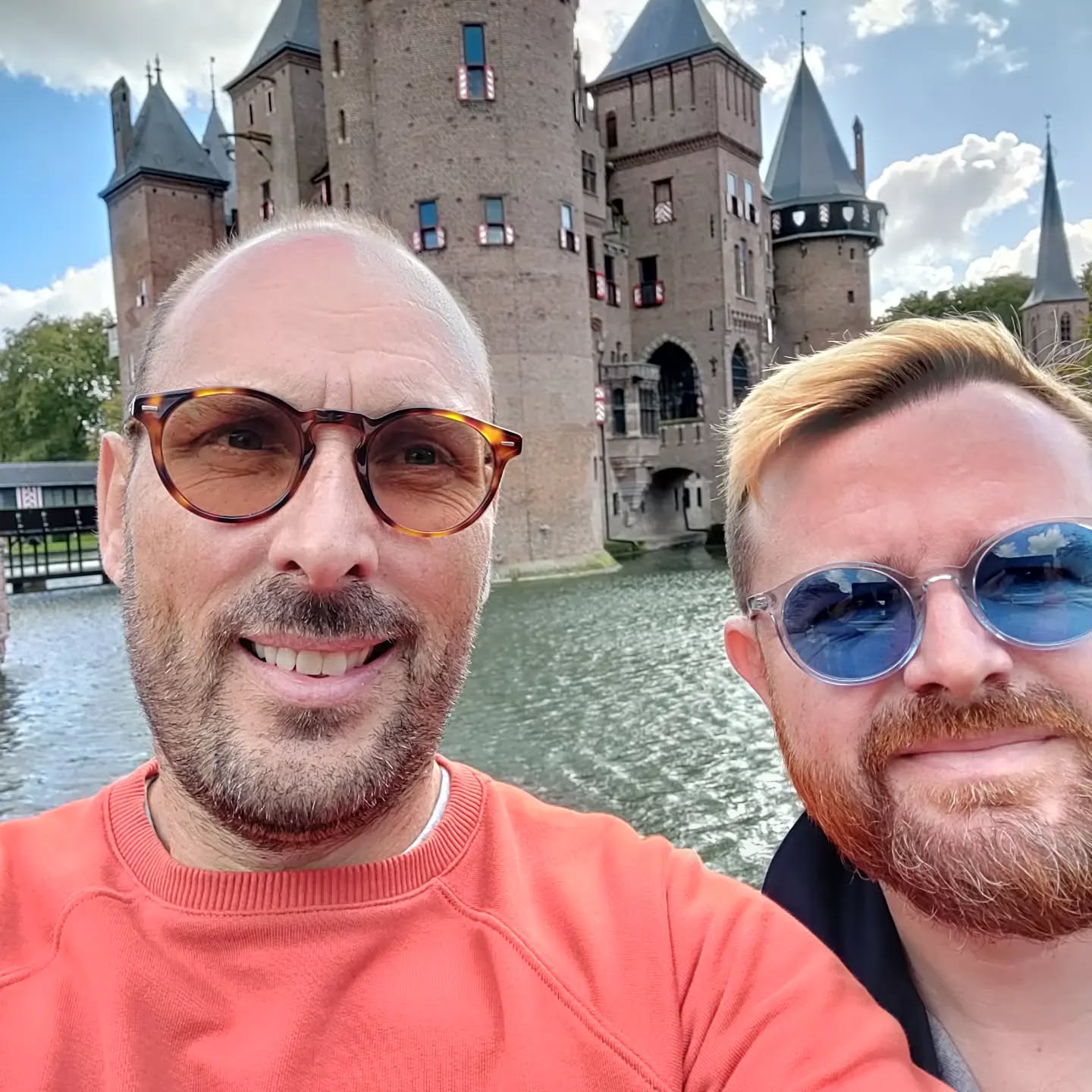 Exploring famous castles. If it's good enough for Joan Collins then I think I'll be fine.