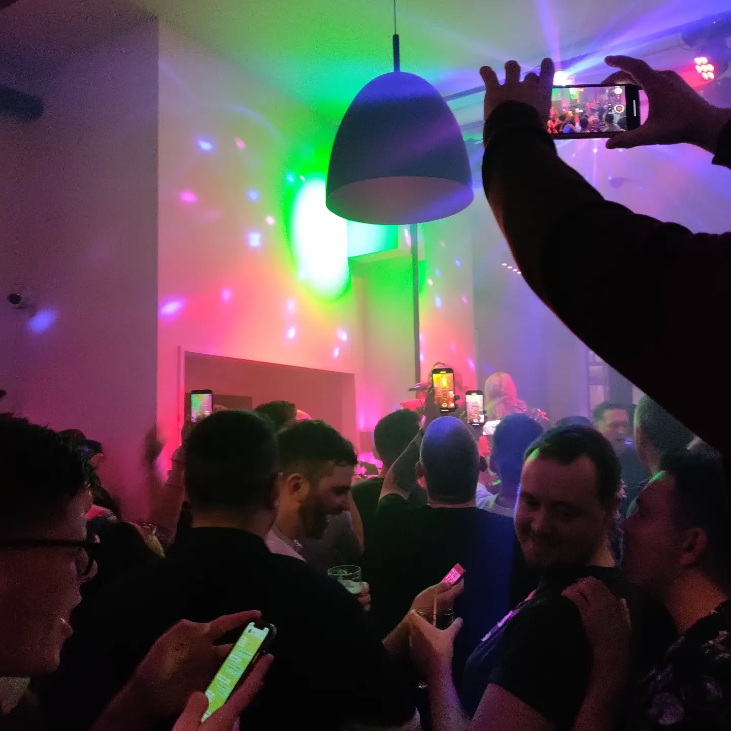 When a Eurovision star arrives at a gay bar. Cameras at the ready Boyz. Krista Siegfrieds…