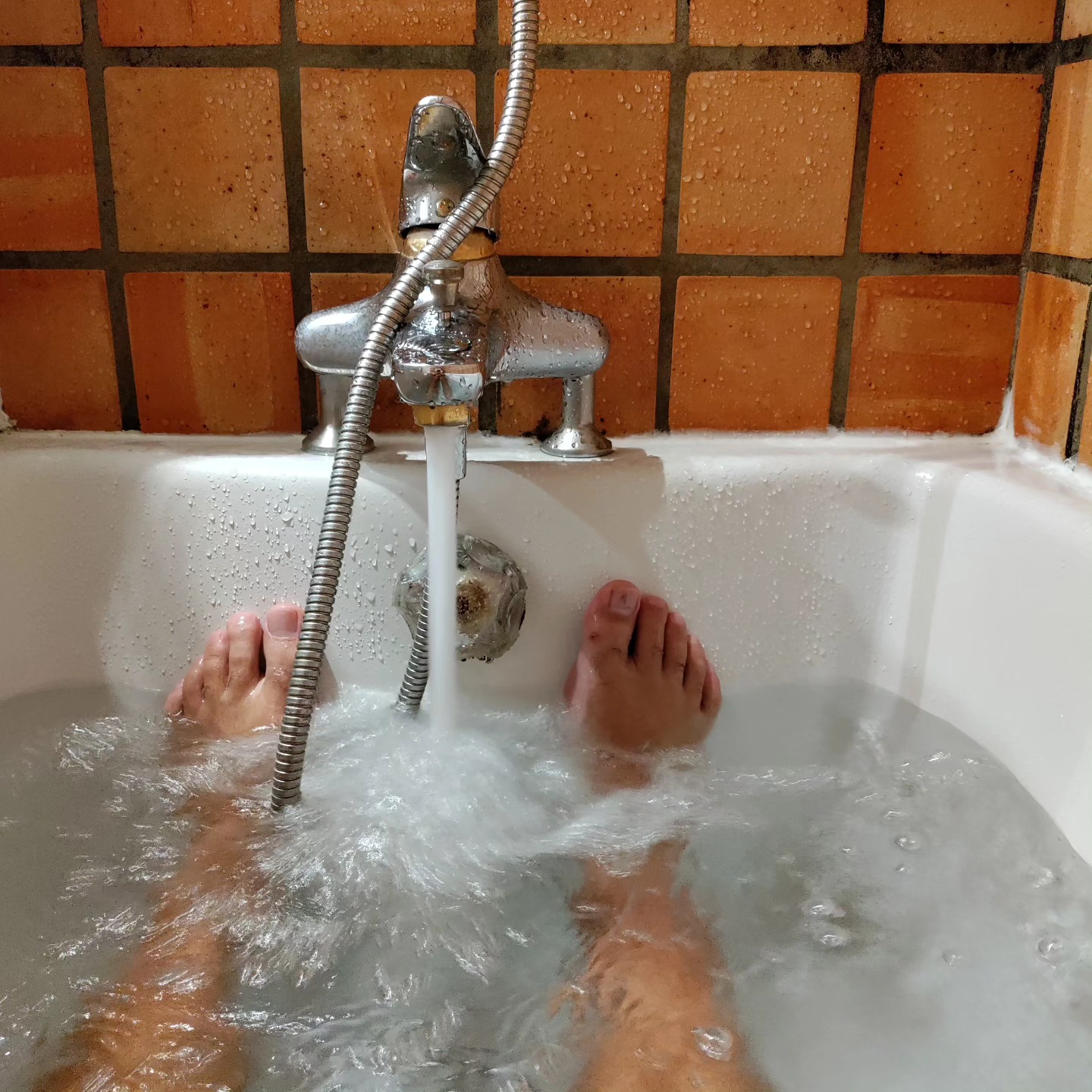 Bain d'hôtel français enchanté